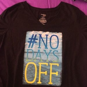 #no days off t shirt